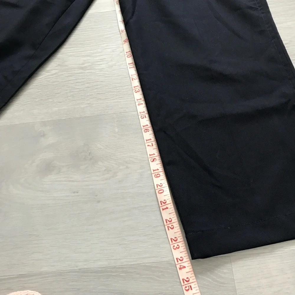 SMOCK NAVYBTHE OFFICER TROUSER PANT 100% WOOL ANKLE CROP 2